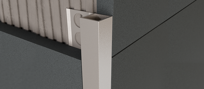 square-fix aluminum tile trim