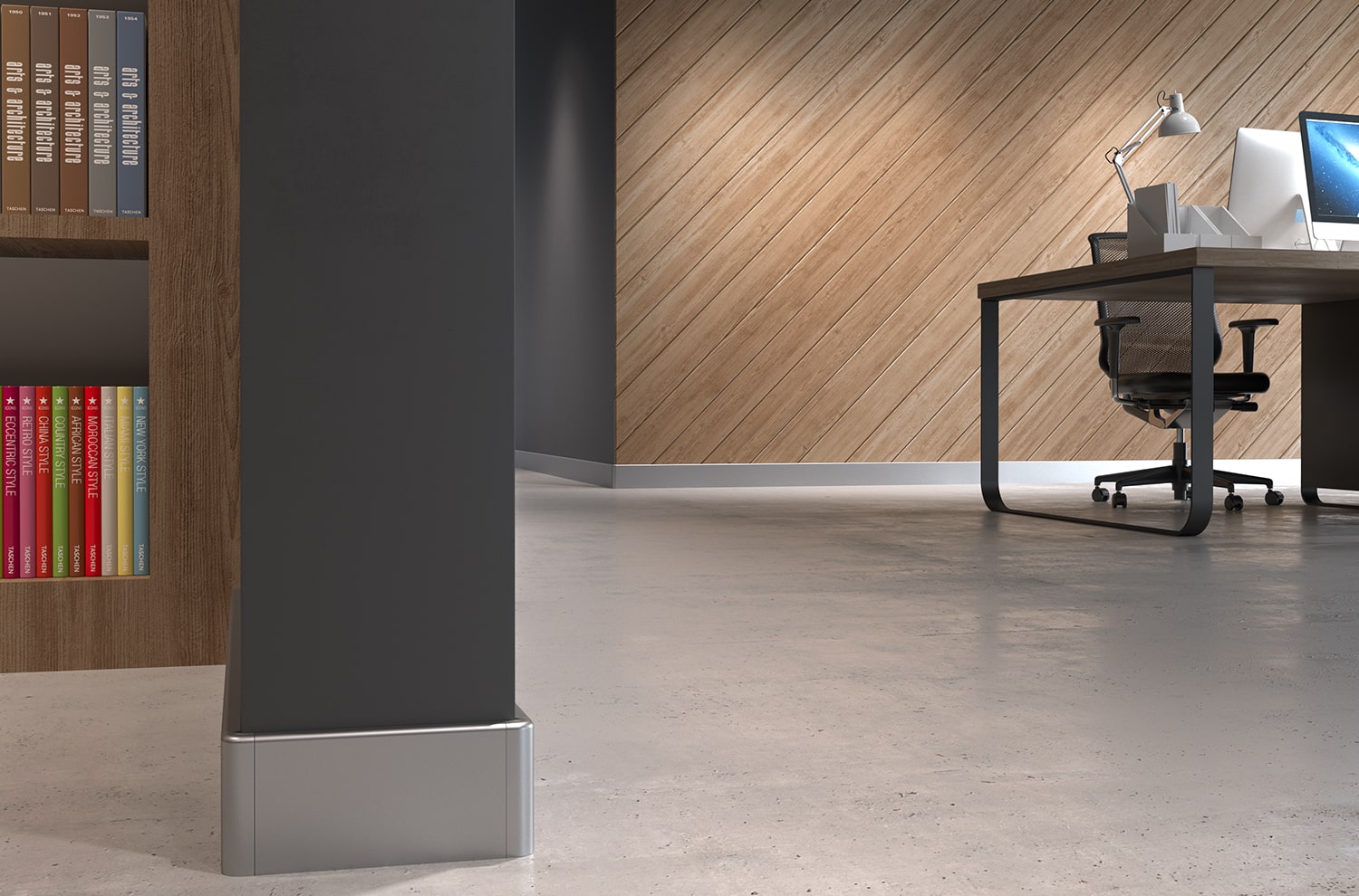 lato aluminum skirting board