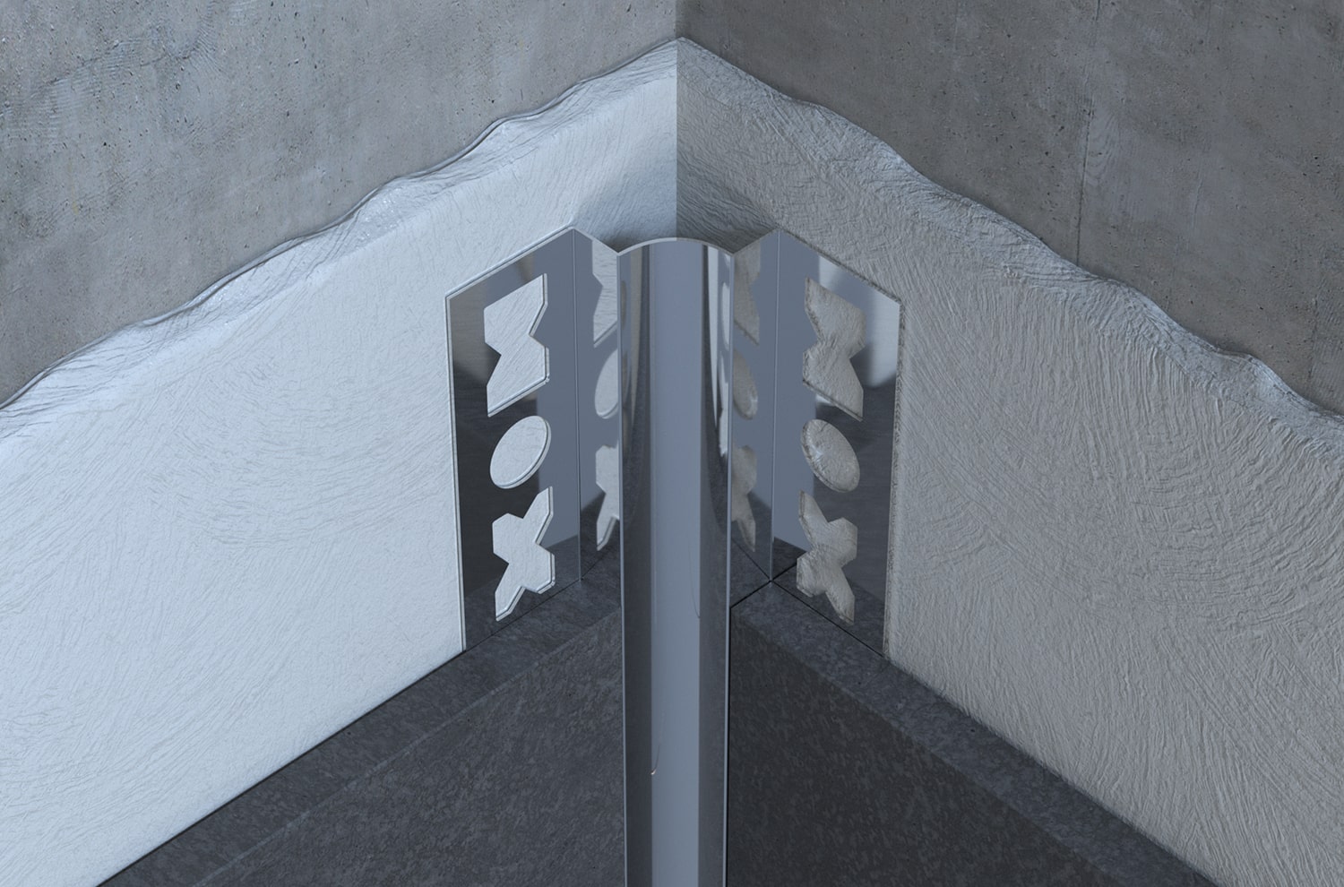 mps-s stainless steel border