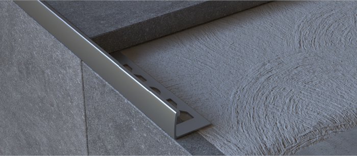 MONO-FIX ALUMINUM TILE TRIM